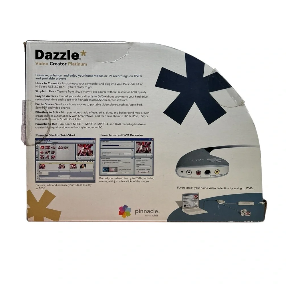 Dazzle video creator